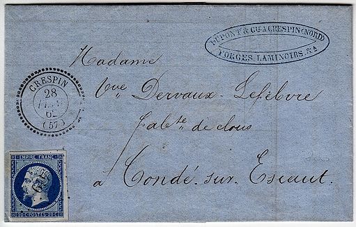 Crespin : kleine Ziffern 4419 und typ 22.