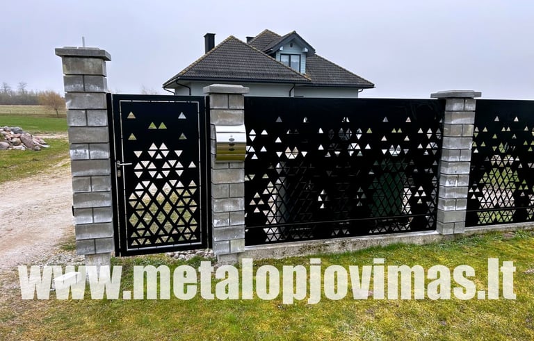 Metalines tvoros segmentas