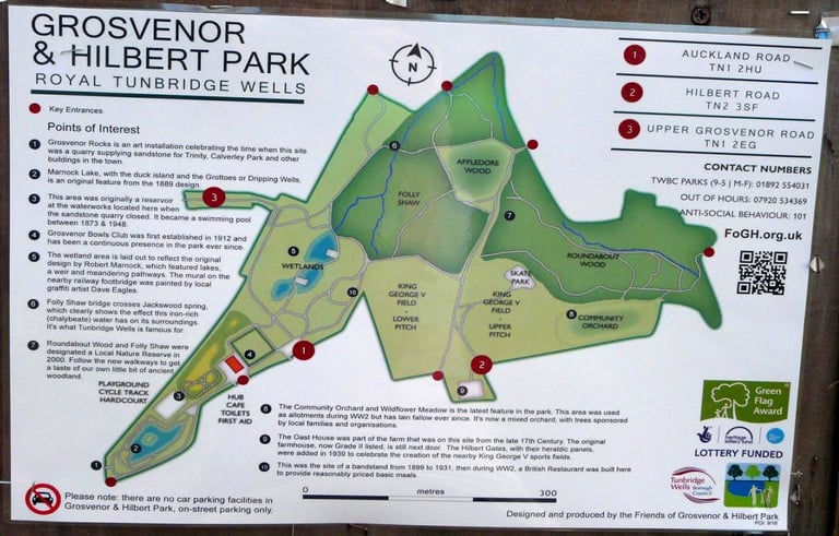 Grosvenor and Hilbert Park, Tunbridge Wells TN1 2HU, TN2 3SF and TN1 2EG