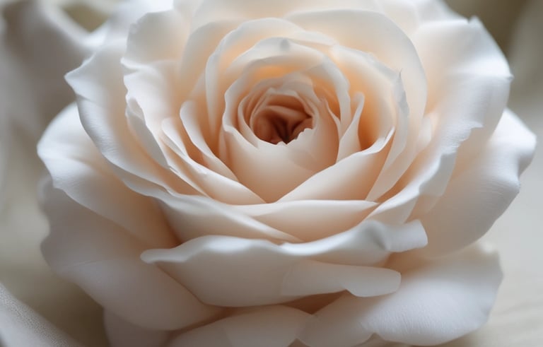 brown and white wooden round frame