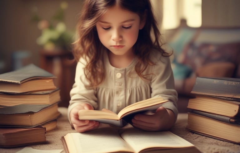 brown and white wooden round frame
