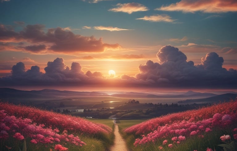 brown and white wooden round frame