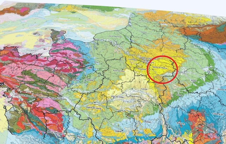 Localisation de CJR AUDITS Bureau d’étude environnement Île-de-France
