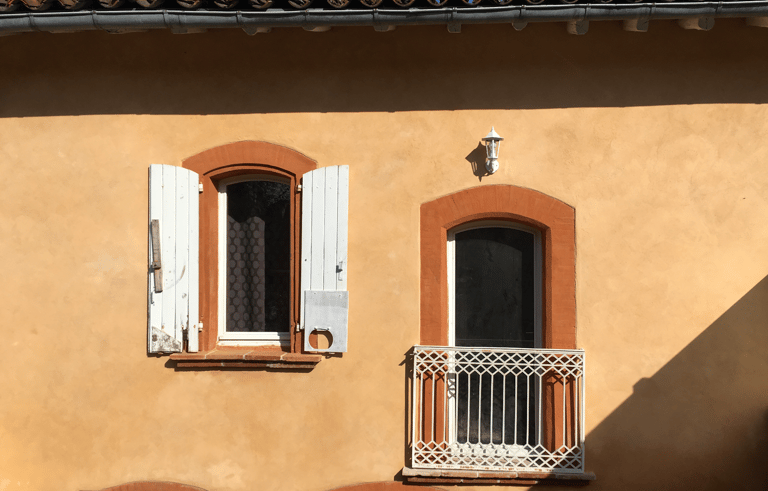 enduit traditionnel à la chaux en extérieur