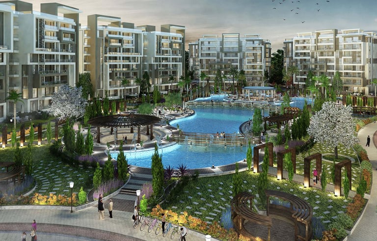 شاهد تصميم كمبوند سكني رائع
