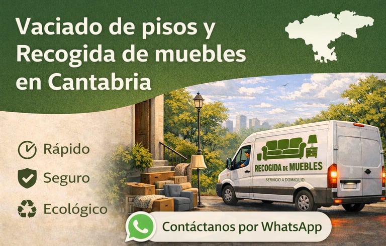 Recogida de muebles cantabria