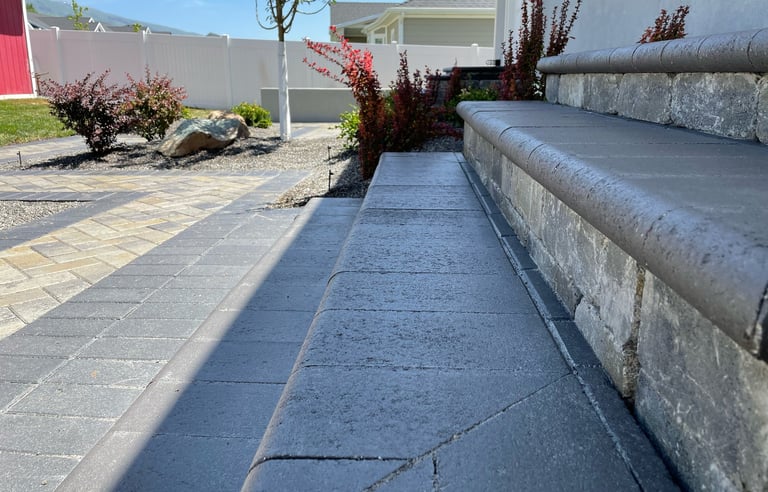 Hardscape steps