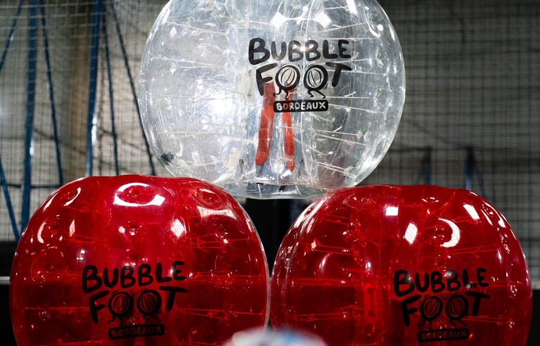 EVG de folie avec Bubble foot Bordeaux