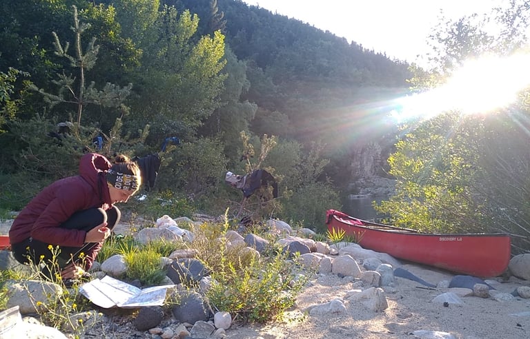 apprendre apprentissage canoë kayak sport eau vive rivière sauvage