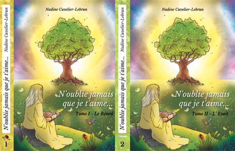 Livre 2 tomes écrit par Nadine