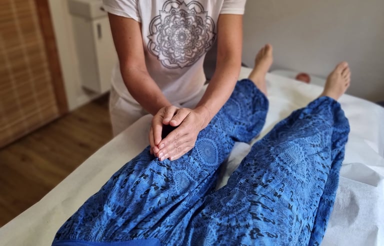 Body terapie - biodynamické masáže, studio Dotek energie, Jablonec