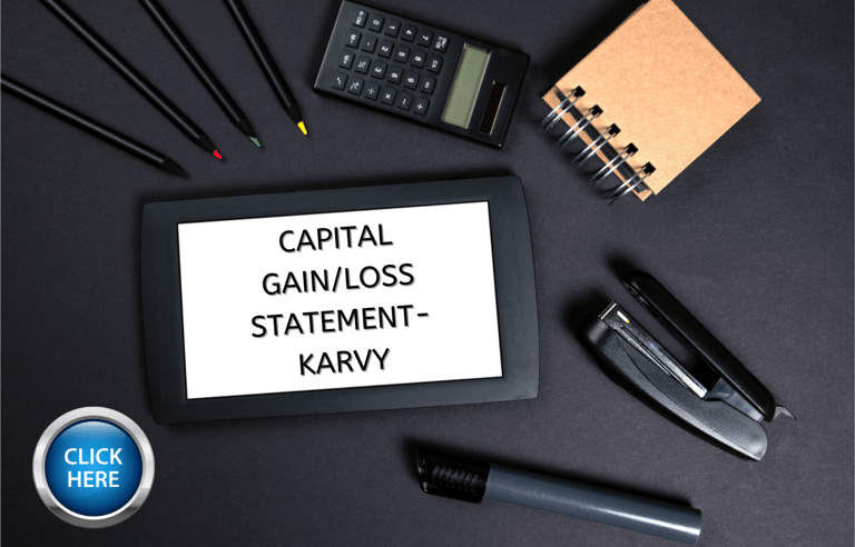 KARVY CAPITAL GAINS STATEMENT