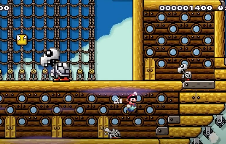Super Mario Maker - Irate Pirate Fight