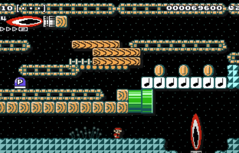 Super Mario Maker - Conveyors of Peril