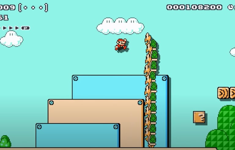 Super Mario Maker - Turtle Tower