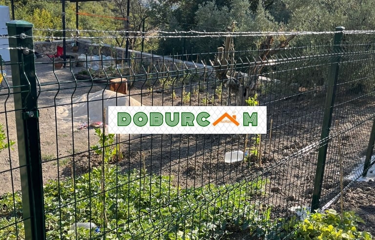 Bursa Panel çit Doburcam Yapı Tel Çit Bursa Yeşil Tel Bursa Yeşil Çit villalara panel çit bahçe 