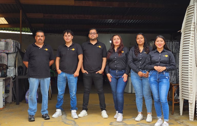 Sillas y mesas fiestas del sol mobiilario