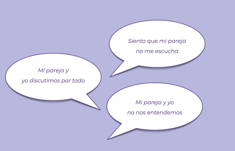 Mi pareja y yo discutimos por todo