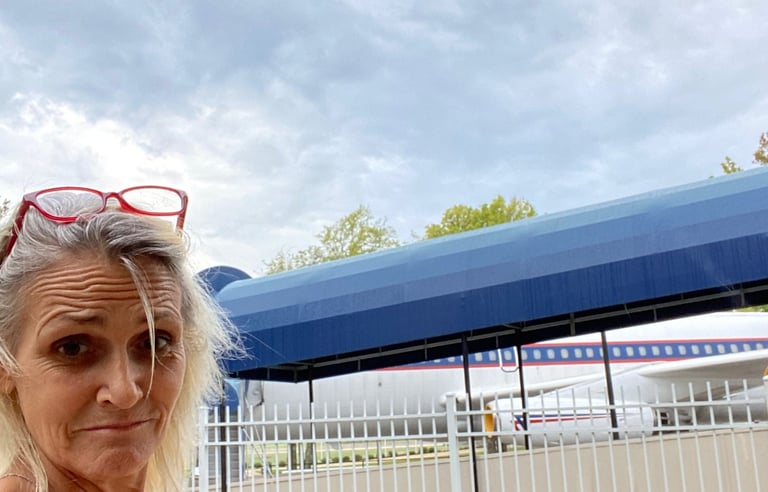 The Lisa Marie Jet at Graceland