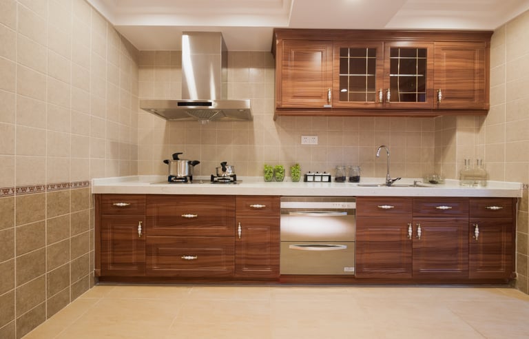 Straight Modular Kitchen Design