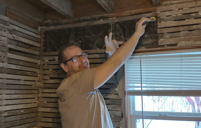 Demo prior to remodeling
