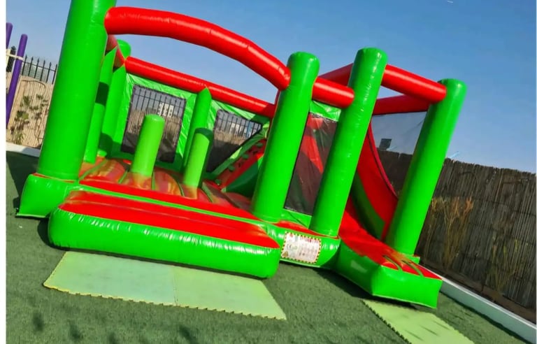 Bouncy castle rental and water slides, bouncy house in dubai