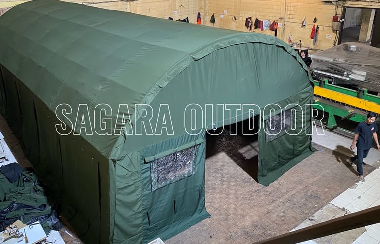 tenda lengkung standar tni