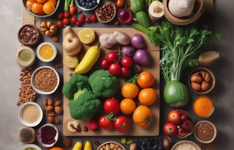 fresh veggies & fruits