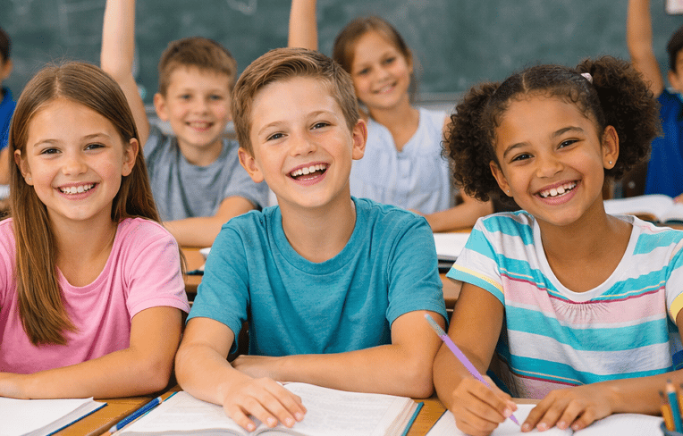 Élèves animation scolaire