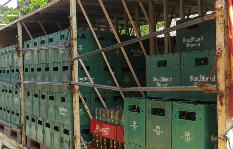 San Miguel Beer Truck