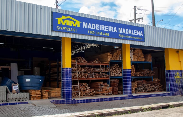Madeireira Madalena é referência em projetos de madeira. Localizada na Avenida Caxangá – a maior av