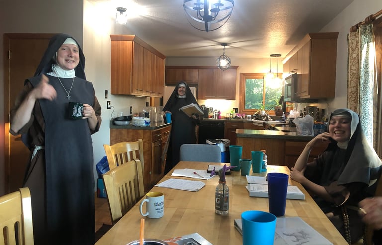 Franciscan Daughters of Mary gathered for a general chapeter