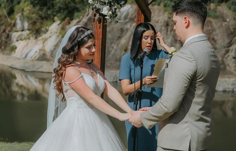 Celebrante de bodas en Puerto Rico.