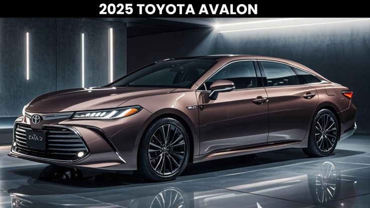 2025 toyota avalon on premium tyres