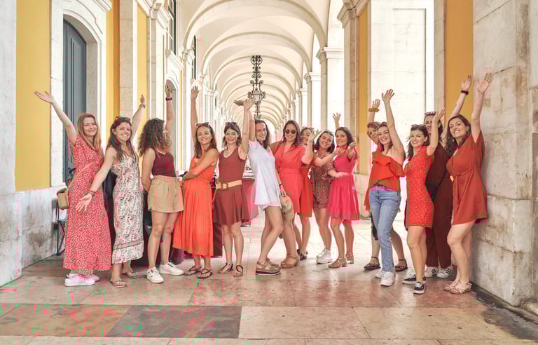 une séance photo evjf à marseille