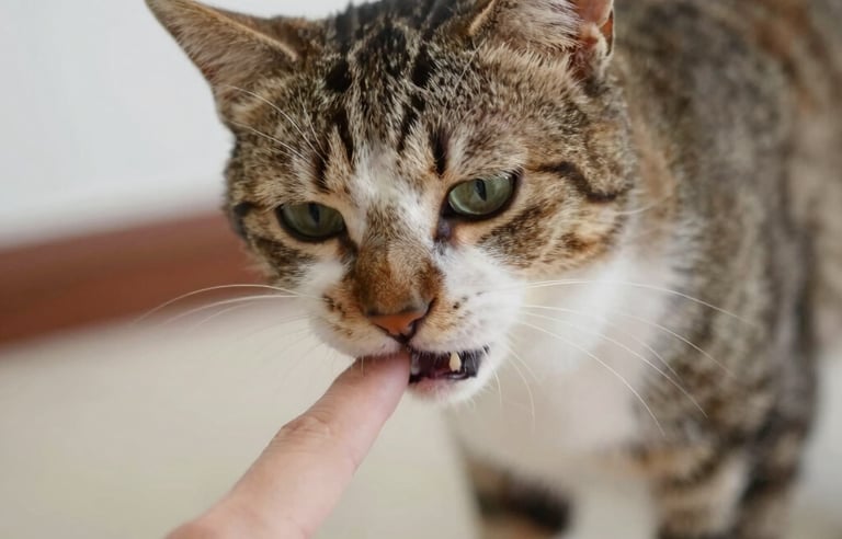 a black and white cat laying on its back in the grass