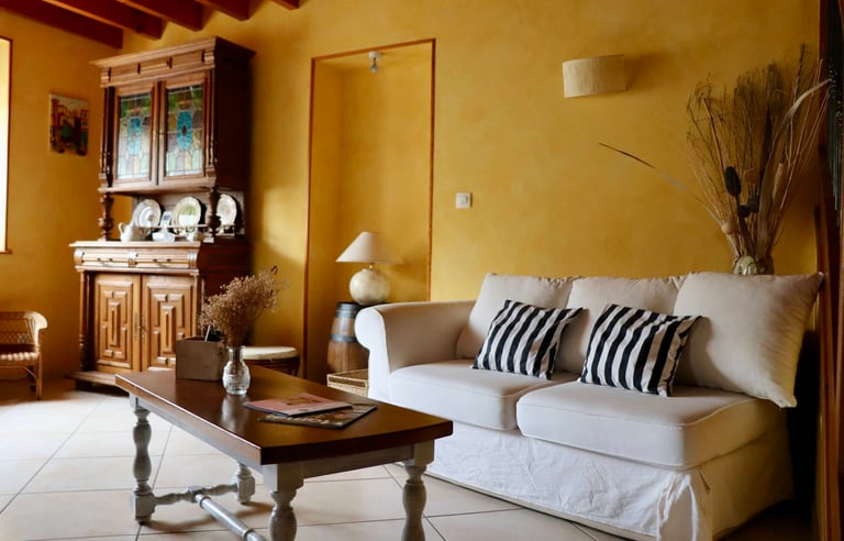 Gîte de Lamartinerye - Coin Salon