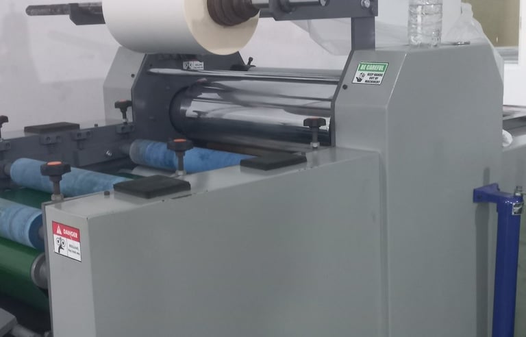 mesin laminating kemasan rumah kemasan bogor