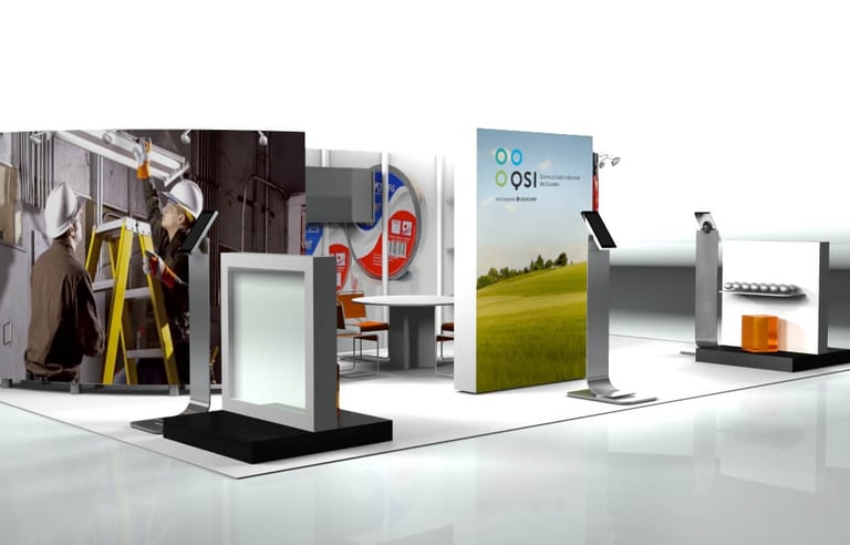 Diseño de Stand en Cartón