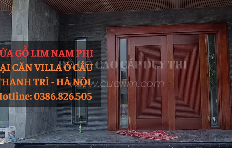 cua go lim nam phi ban giao tai viila cau thanh tri ha noi