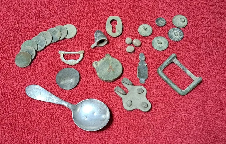 sterling silver spoon from early 1800<s