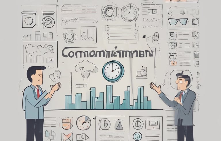 assorted-color social media signage