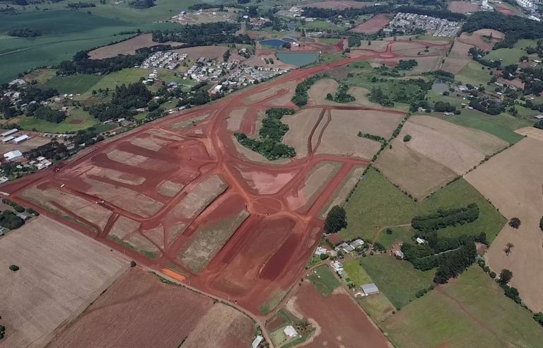 terraliz chapeco imagem aerea