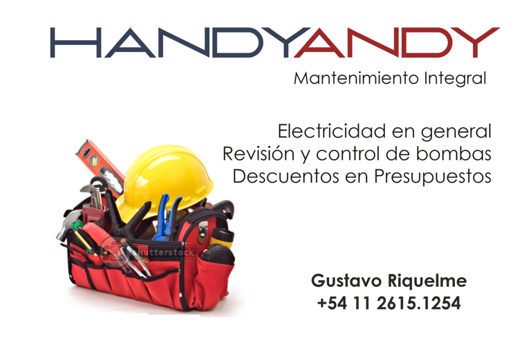 HANDYANDY - Servicio de Mantenimiento Integral para Particulares, Consorcios y Empresas
