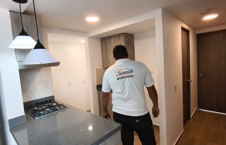 Proyecto de remodelación de apartamento en Medellín