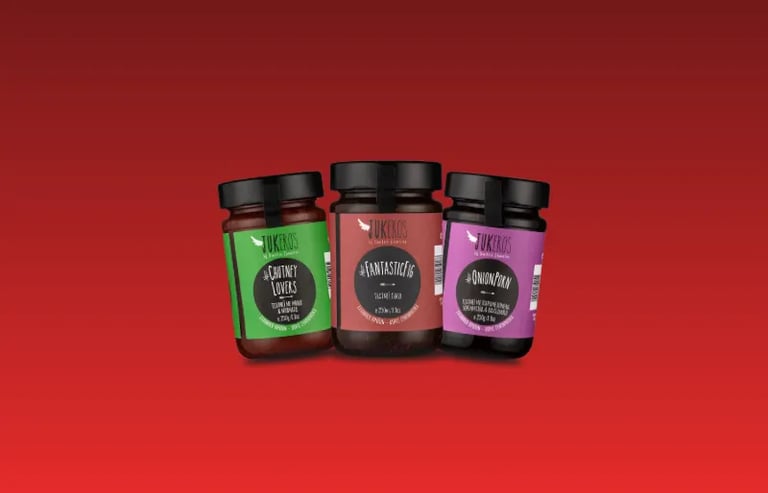 3 Gläser Chutney von Jukeros