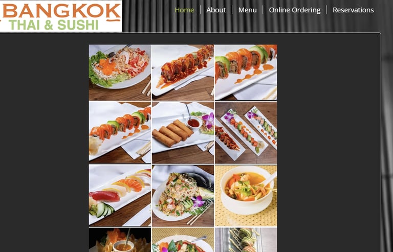 Current Branding for Bangkok Thai