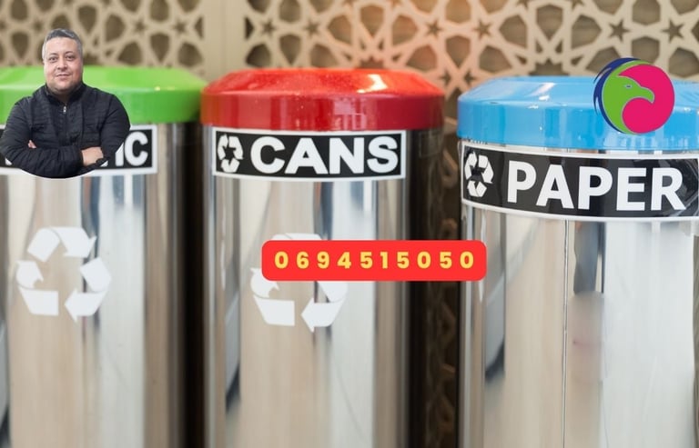 poubelle cuisine maroc