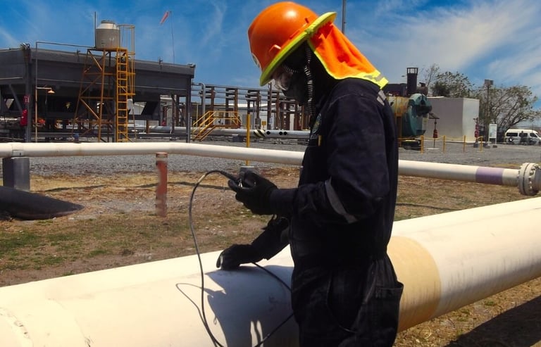 ensayo no destructivo ultrasonido insdustrial