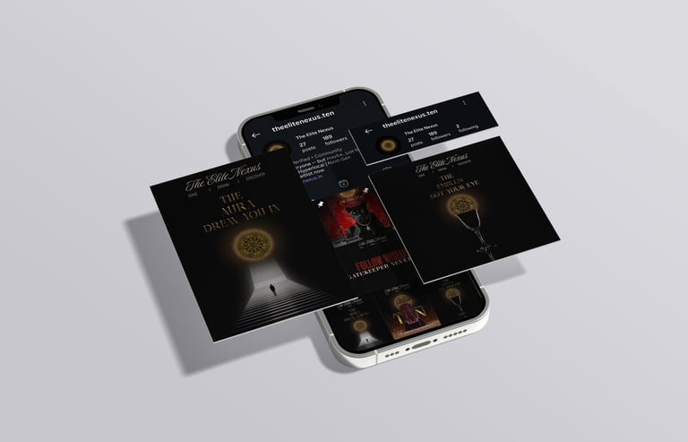 Scroll-stopping social media graphic design services by The Gravids